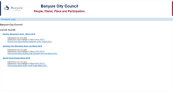 Desktop Screenshot of banyule.smartygrants.com.au