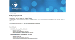 Desktop Screenshot of maribyrnong.smartygrants.com.au